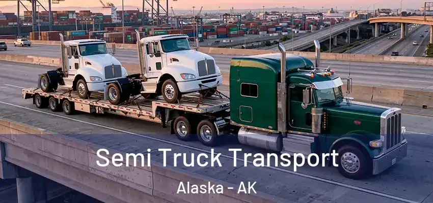  Semi Truck Transport Alaska - AK